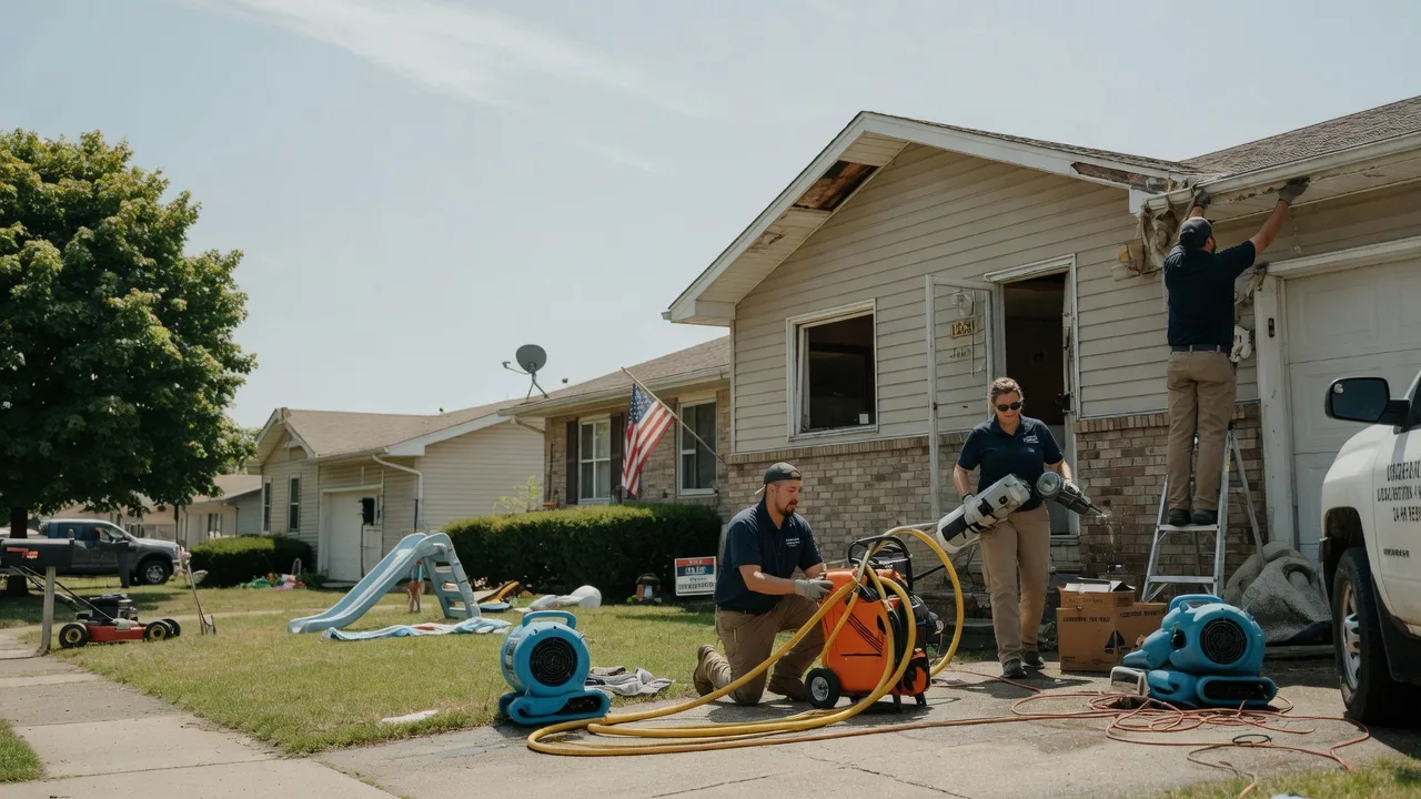 Water Damage Restoration in Morrison, IL near me